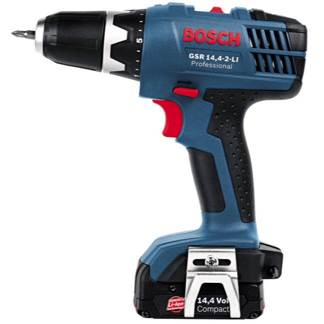 Bosch GSR 14,4-2 LI Professional Boremaskine, Løs Enhed