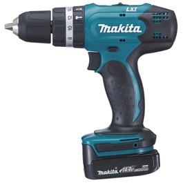 Makita BHP343 14,4V Li-Ion Slag/bore/skrue maskine kit