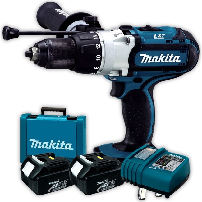 Makita Bhp451 18v Lithium Ion Kombi Slagboreboreskrue