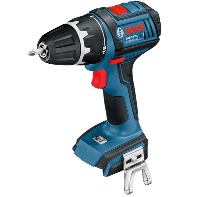 Bosch GSR 18 V-LI Professional Boremaskine, Løs Enhed