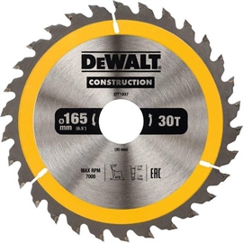 Dewalt  klinge 165mm x 30 x 30T  DT1937