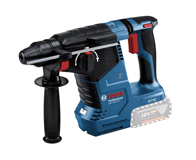 Bosch Professionel 18V borehammer GBH 18V-24C, løs enhed