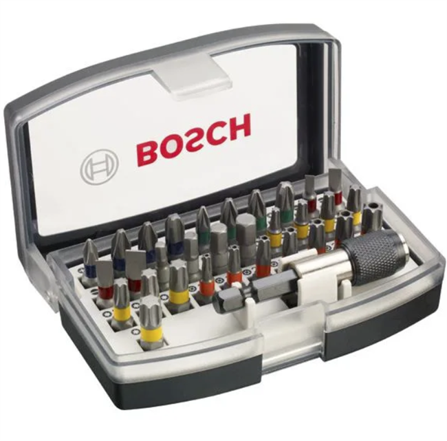 Bosch bit sæt m. 32 dele