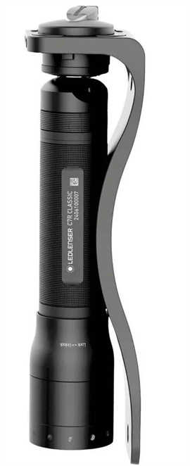 LED LENSER® C7R Professionel Genopladelig Lygte 1000 Lumen! 